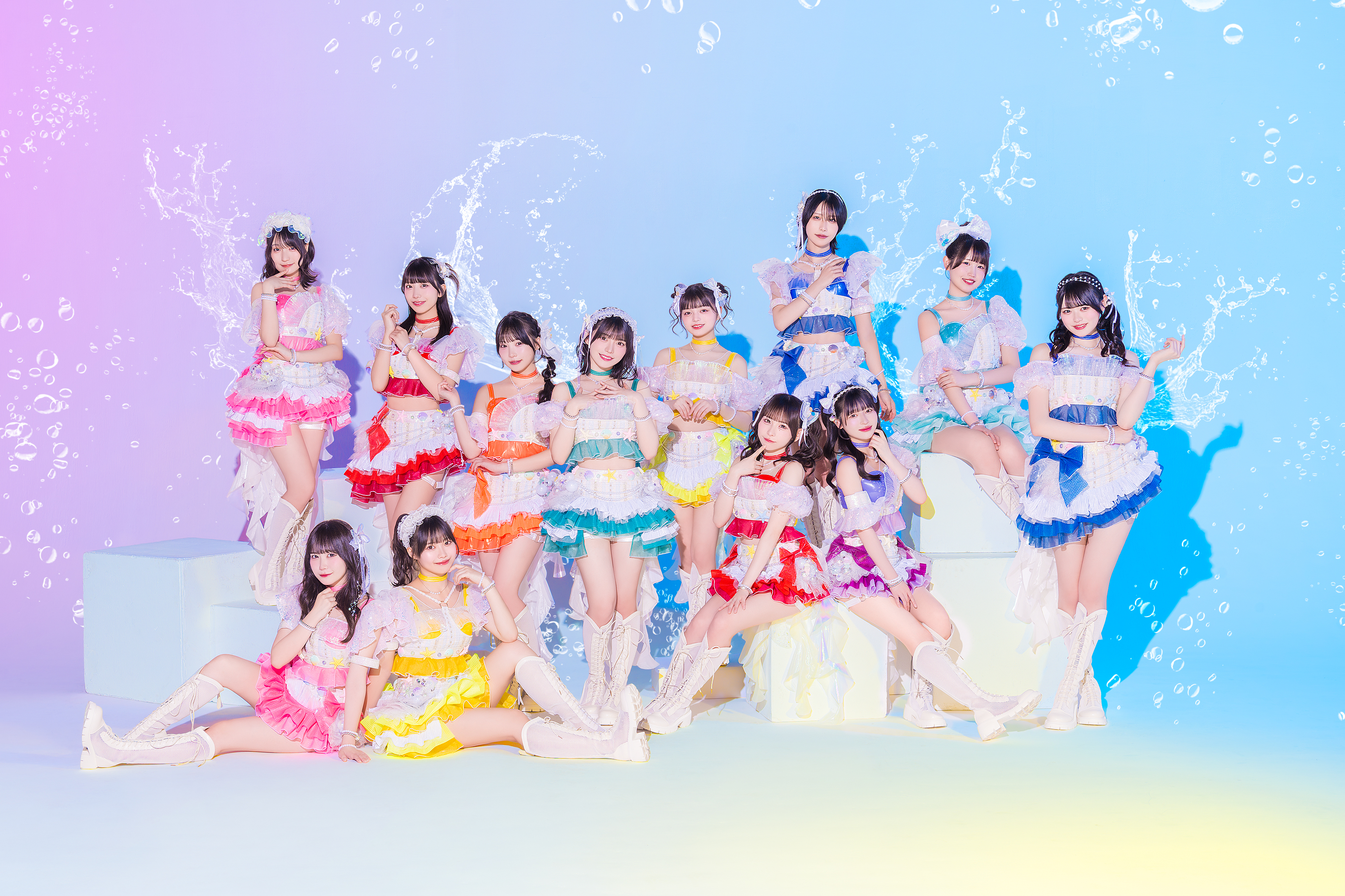虹のコンキスタドール メンバー集合写真